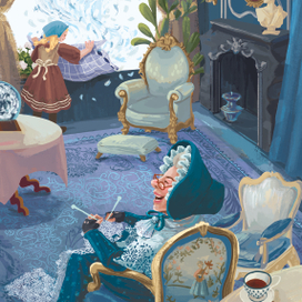 Не забывай взбивать мою перину