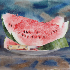 Дольки арбуза