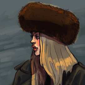 Набросок девушки