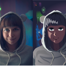 Аниме девушка