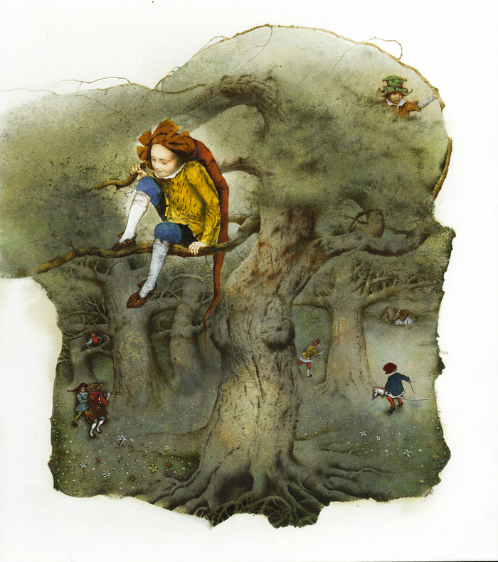 3/ Oscar Wilde "Selfish Giant",Grimmpress(c)2013