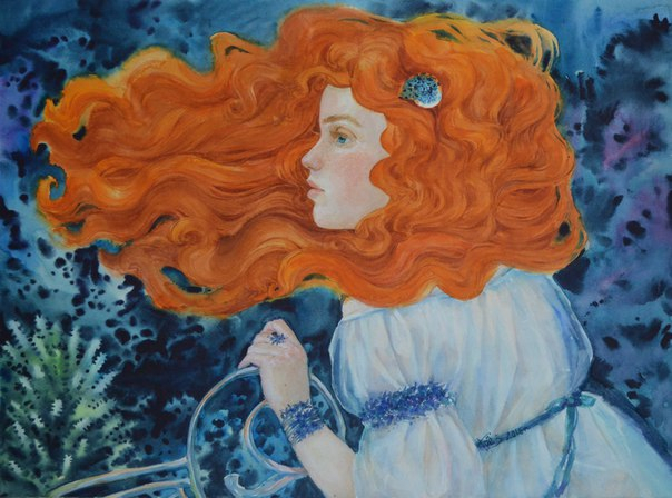 иллюстрация к сказке "Мир грёз"