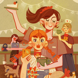 шум в петербургской кофейне