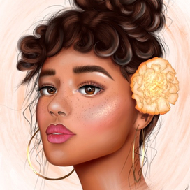 Красивая девушка 