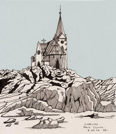 Намибия. Людериц.Церковь на камнях.