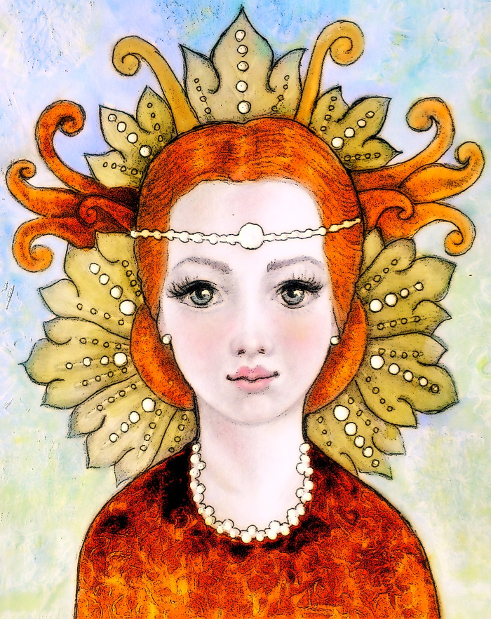 Нимфа в осеннем уборе