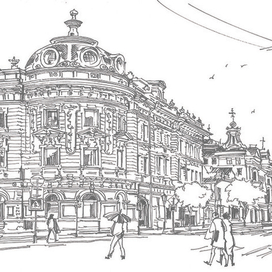Городская зарисовка