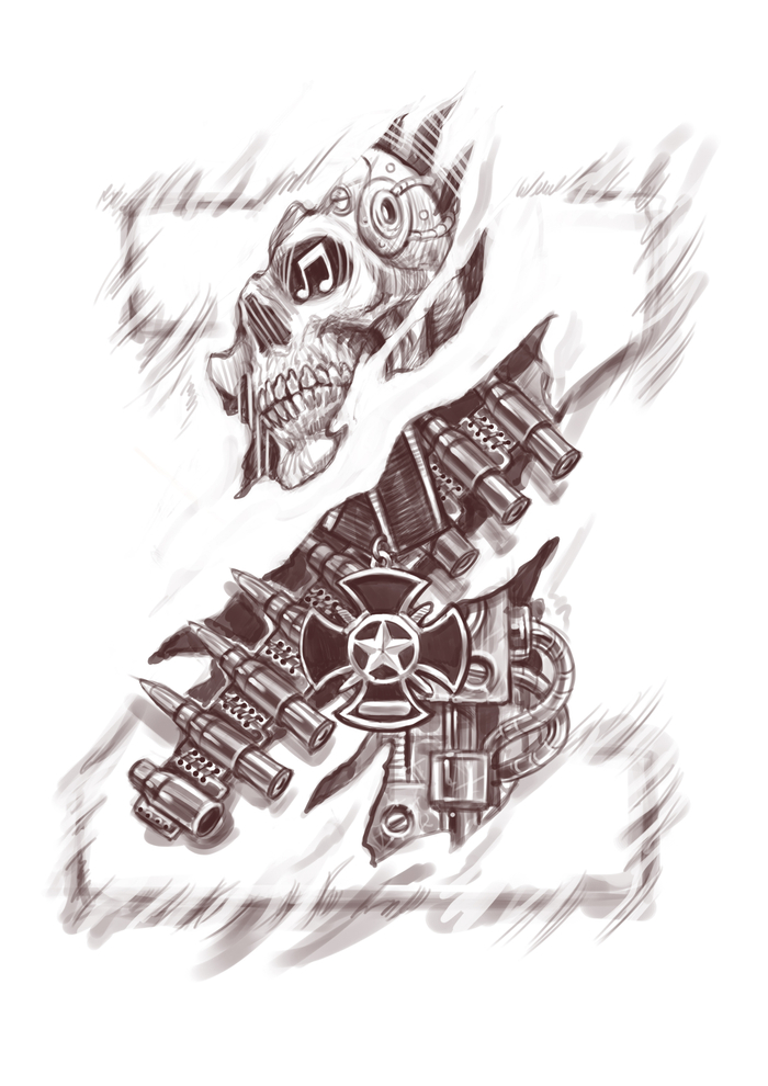 эскиз ТАТУ-2