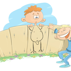 Случай у забора