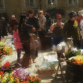 первый теплый день