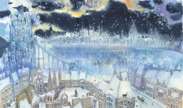 форзац зимний