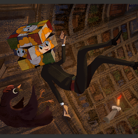 Концепт к студенческому мультфильму