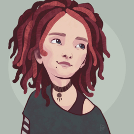 Стилизованный автопортрет