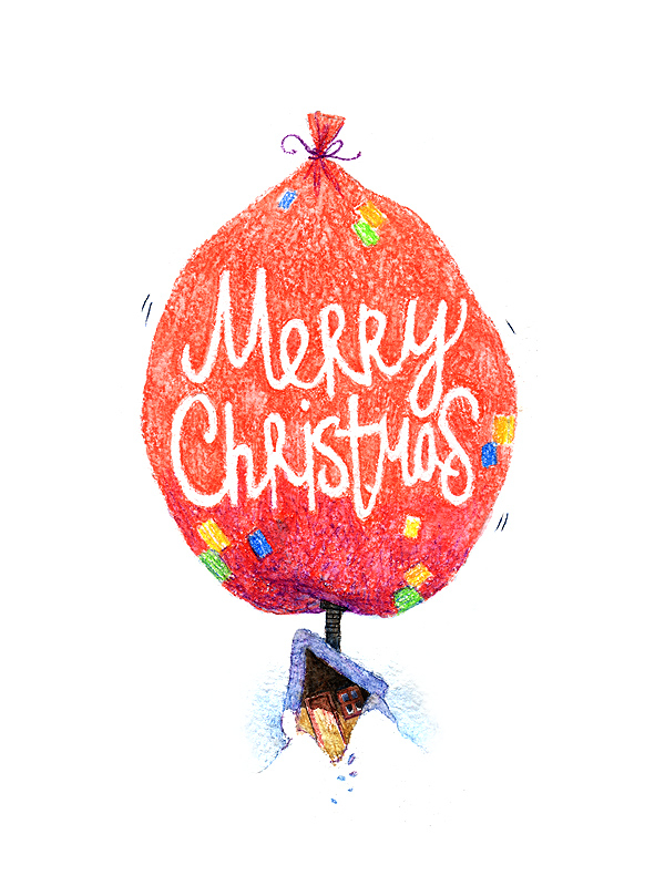 Новогодняя открытка