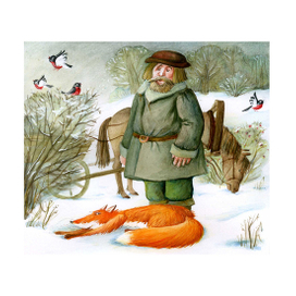 сказка "Рейнеке-Лис и Волк- Обжора"