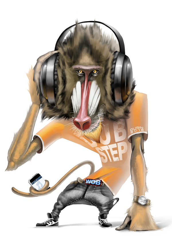 Dubstep бабуин