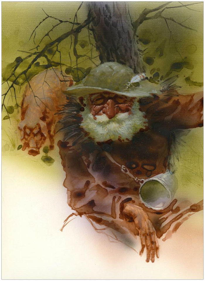 пасёт свиней