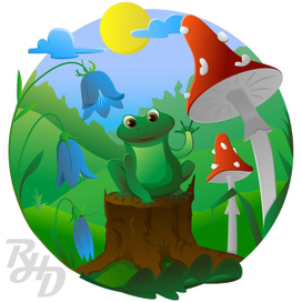 Лягушка передает привет