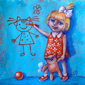 "Юный художник..."