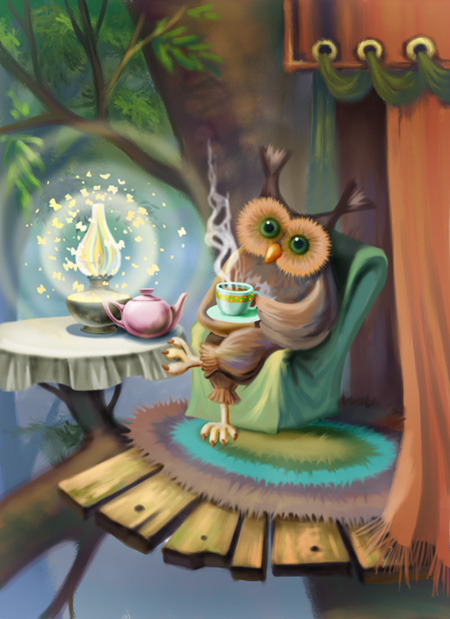 вечерний чай