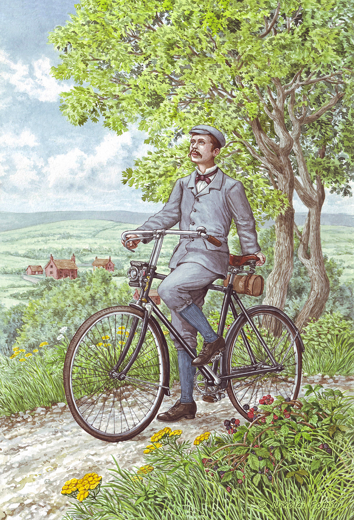 Герберт Джордж Уэллс, 1896.