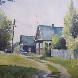 Деревенский пейзаж