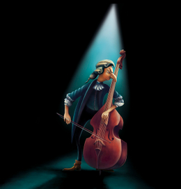 Контрабасист 