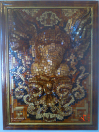 Небесное создание(картина из дерева)