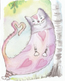 Весенний кот