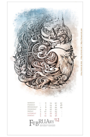 Февральские глаза воображения.