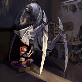 Девушка ремотник