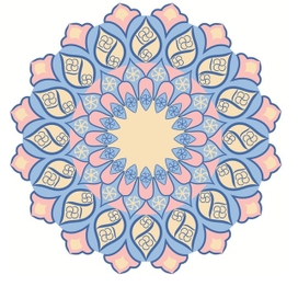 Славянский орнамент "Цветок вечной молодости"