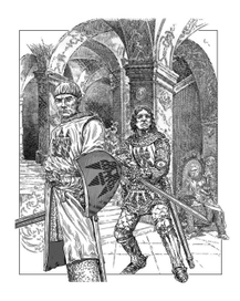 Суровая стража на службе тёмных сил...