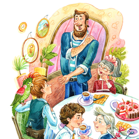 На дне рождения