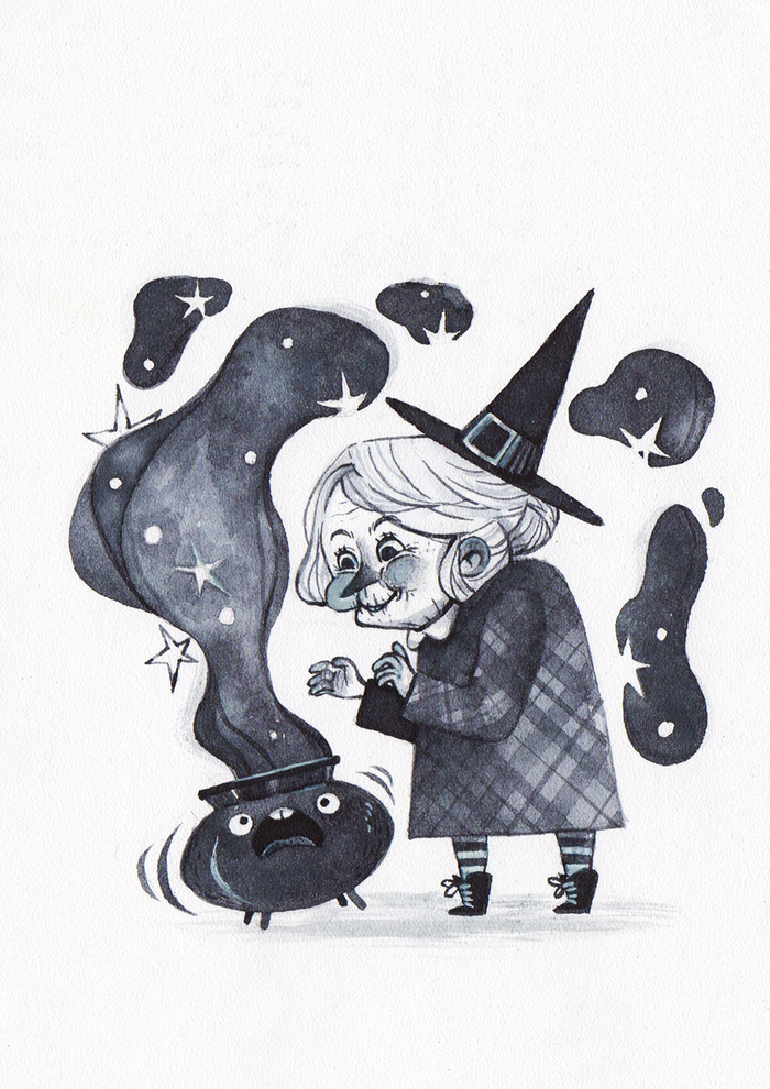 Немножко коварная ведьма