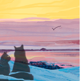 Мечтающие коты