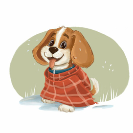 Щенок Буська