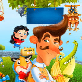 Иллюстрации для издательства Larrikin House