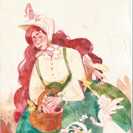 осенняя девушка