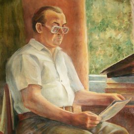 Мужчина с газетой