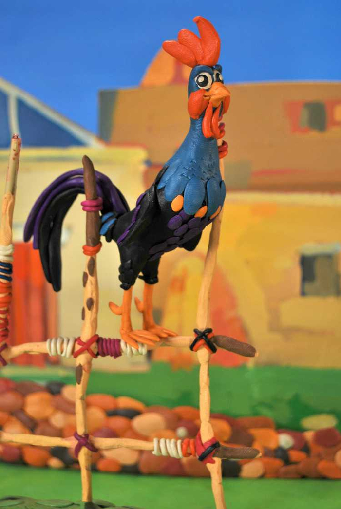 Герои армянских сказок, сделанные из пластилина