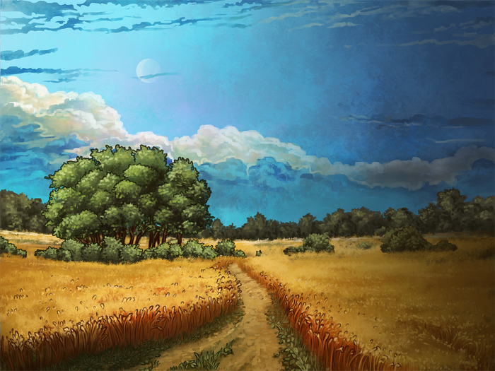 Зреет рож над жаркой нивой...