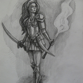 Воительница