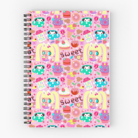 Сладкий паттерн с милыми девочками