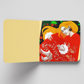 Работа над книгой "Птица Сирин"