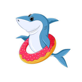 Character design for baby pool