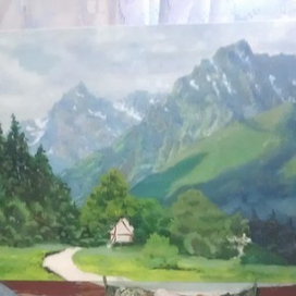 Алибек. Домбай