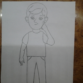 Эскиз персонажа