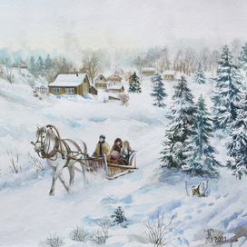 Зимняя прогулка 