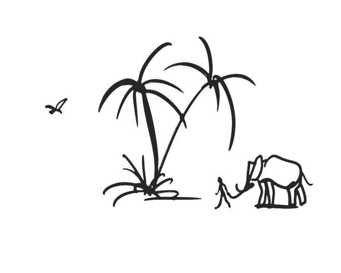 пейзаж тропик